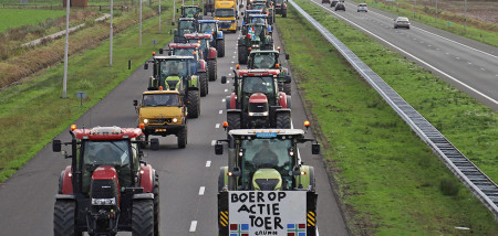 Groningen boerenprotest