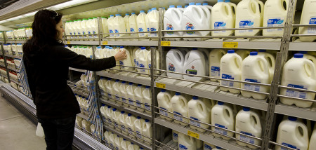 zuivel supermarkt Nieuw-Zeeland zuivelconsumptie